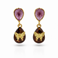 Butterfly Gemstone Drop Earrings jewellery product view 5