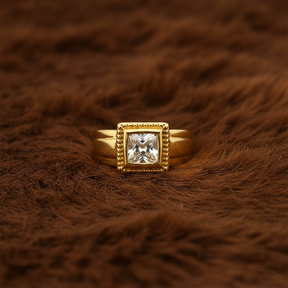 Rajwada Crown Ring jewellery product view 3