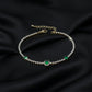 Zenvy Emerald Luxe Chain Bracelet jewellery product view 4