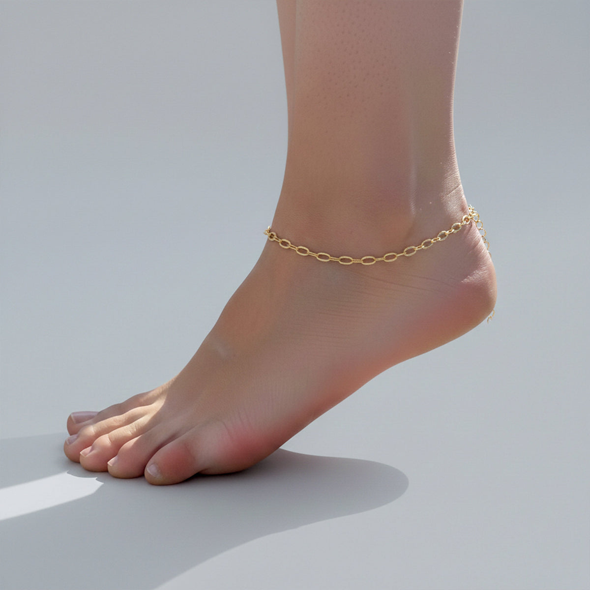 Celeste Fine Gold Anklet jewellery product view 3