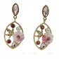 Pink Pearl Elegance Drops Earrings jewellery product view 6