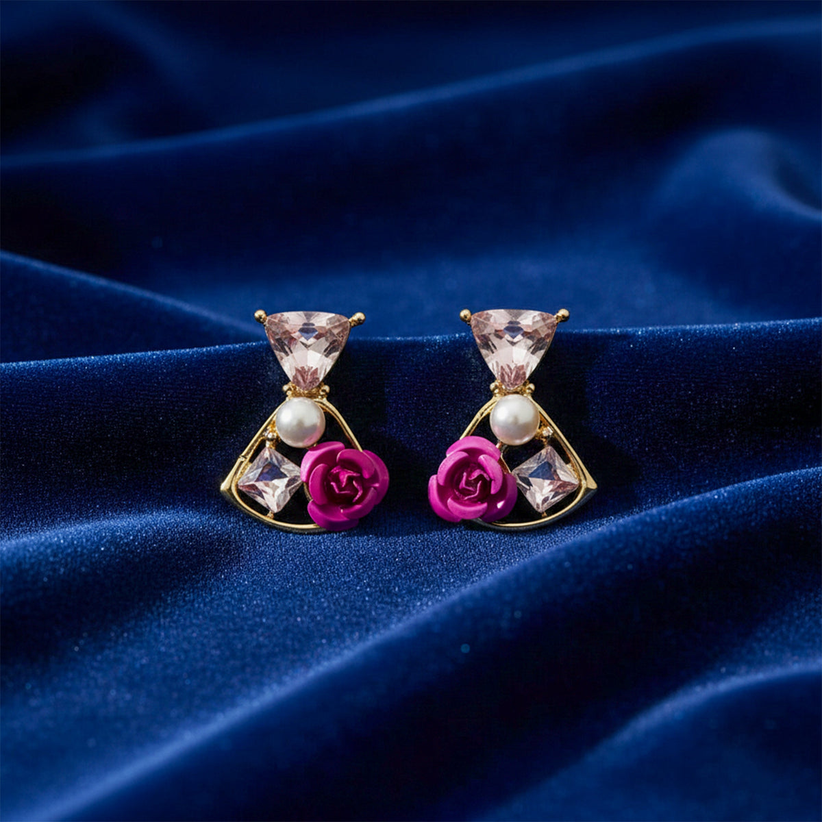 Rose Elegance Earrings jewellery product view 4