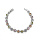 Lustrova Royal Halo Bracelet jewellery product view 4