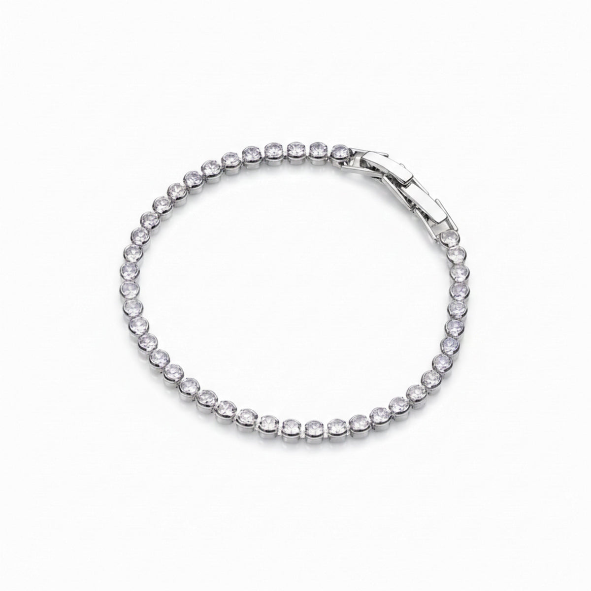 Radiant Line Crystal Bracelet jewellery product view 14