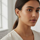 Classic Round Earrings jewellery product view 6