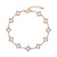 Veloura Geometric Crystal Bracelet jewellery product view 6