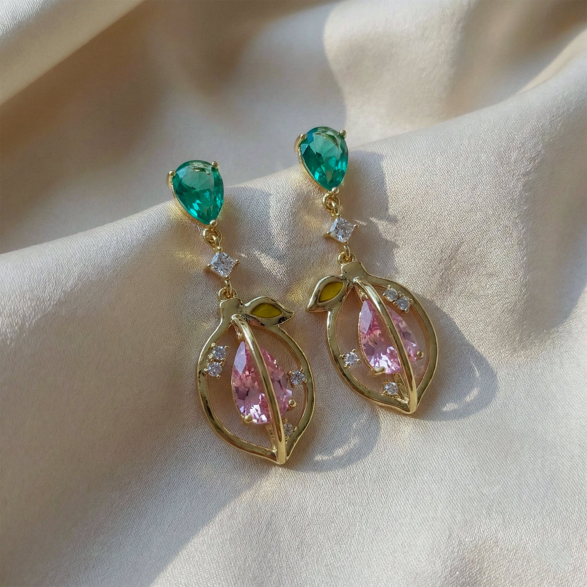 Enchanted Orchard Luxe Earrings jewellery product view 3