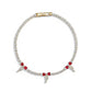 Crimson Luxe Diamond Bracelet jewellery product view 6