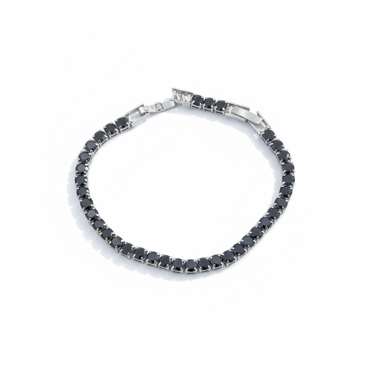 Dark Elegance Black Diamond Bracelet jewellery product view 4