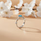 Ocean Sapphire Diamond Ring jewellery product view 3