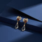 Amber Shine Designer Earrings jewellery product view 5