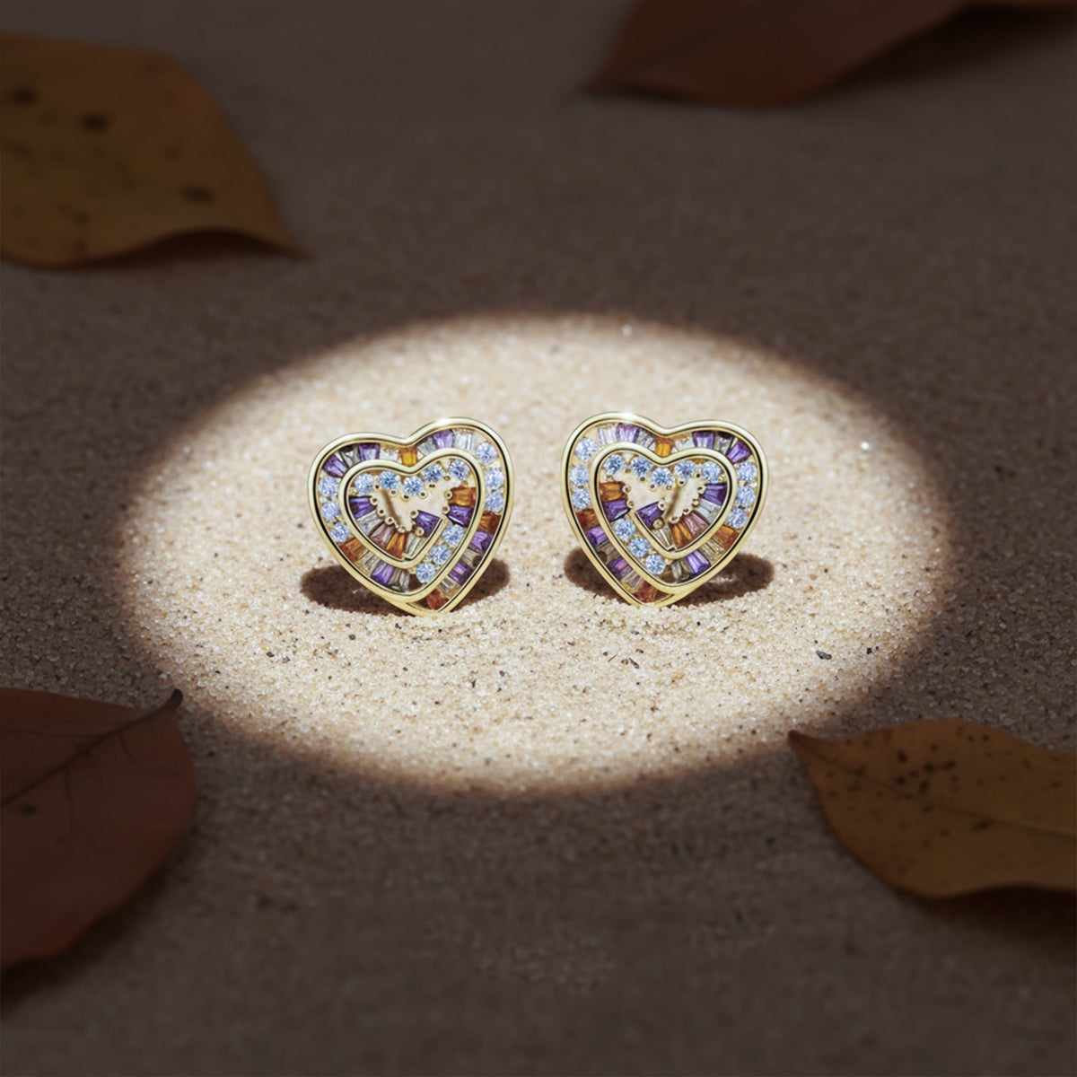 Zenvy Prism Earrings jewellery product view 4