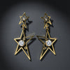 Galaxy Star Dangle Earrings jewellery product view 1