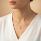 Luxury Crystal Star Gold Pendant Necklace jewellery product view 4