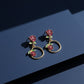 Rose Loop Luxe Earrings jewellery product view 5