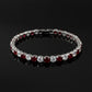 Crimson Royale Tennis Bracelet jewellery product view 4
