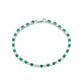Imperial Emerald Diamond Glow Bracelet jewellery product view 5