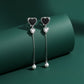 Obsidian Love Pearl Drops jewellery product view 3