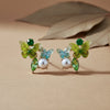 Butterfly Pearl Elegance Earrings jewellery product view 1