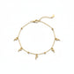 Premium Dolphin Charm Gold Anklet jewellery product view 5