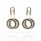 Orbella Crystal Drops Earrings jewellery product view 5