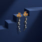 Clover Shine Dangle Earrings jewellery product view 4