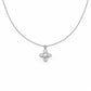 Timeless Pearl & Crystal Petal Necklace jewellery product view 7