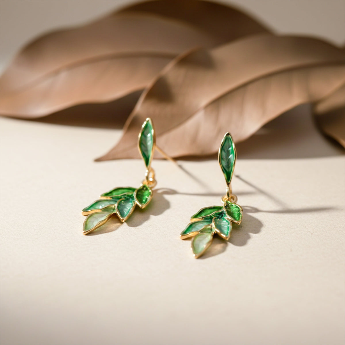 Nature Luxe Dangle Earrings jewellery product view 4