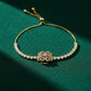 Violet Blossom Diamond Bracelet jewellery product view 5