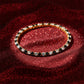 Black & Gold Imperial Tennis Bracelet jewellery product view 5