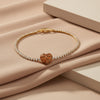 Designer Heart Diamond Tennis Bracelet jewellery product view 1