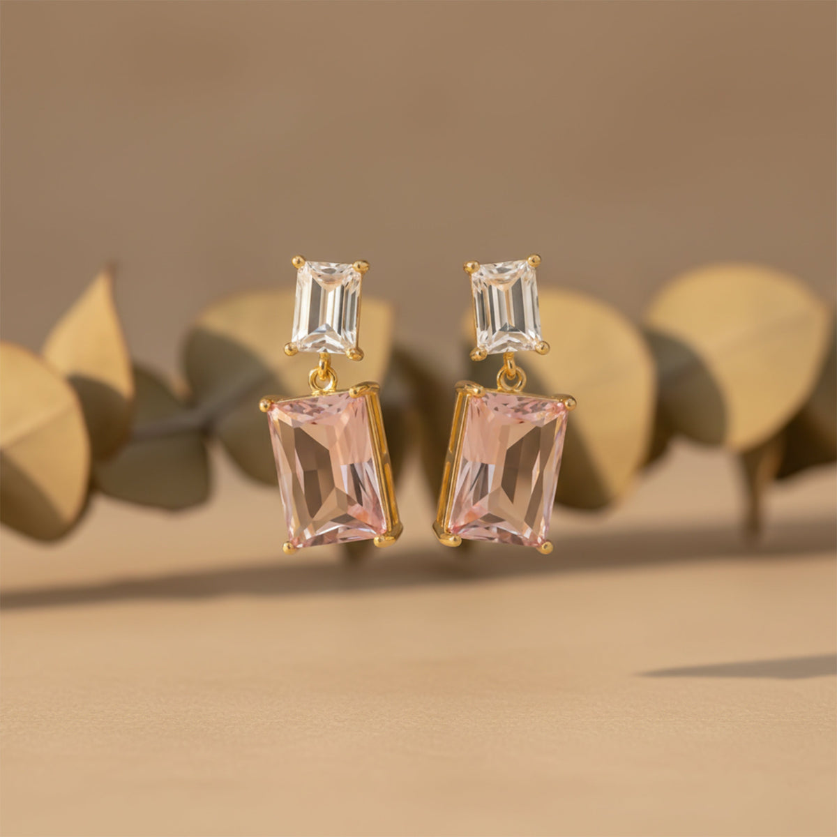 Blush Shine Earrings jewellery product view 5