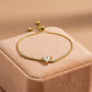 Trinity Diamond Triangle Bracelet jewellery product view 1