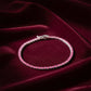Ruby Radiance Luxe Tennis Bracelet jewellery product view 2