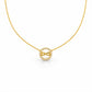 Elegant Gold Infinity Necklace jewellery product view 7