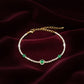 Zenvy Emerald Luxe Chain Bracelet jewellery product view 5