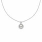 Classic Pearl & Silver Chain Necklace jewellery product view 7