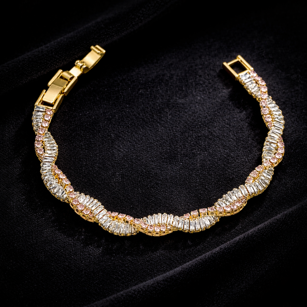 Veloura Wave Luxe Bracelet jewellery product view 6