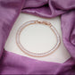 Opulenza Rose Gold Baguette Bracelet jewellery product view 4