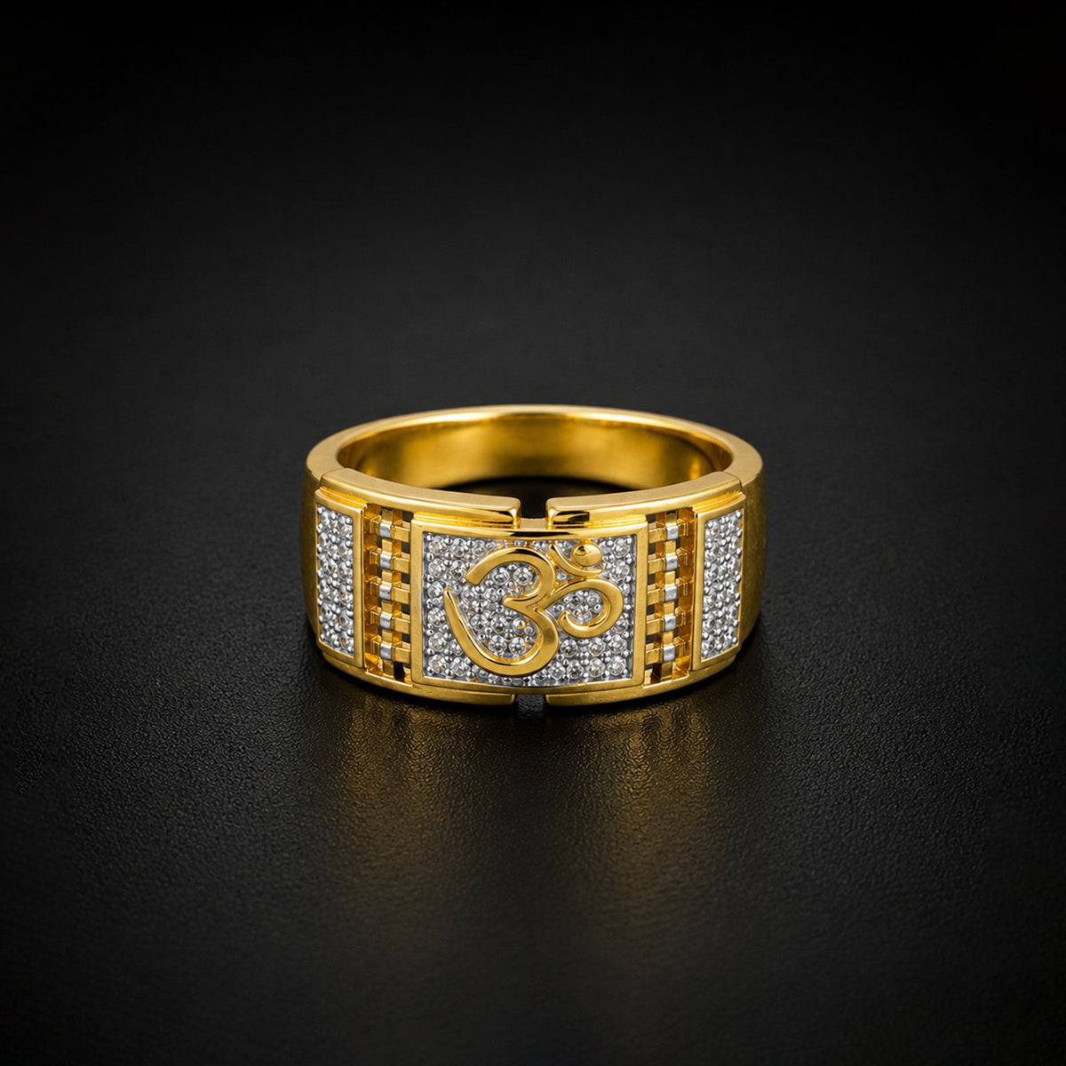 Om Raj Ring jewellery product view 1