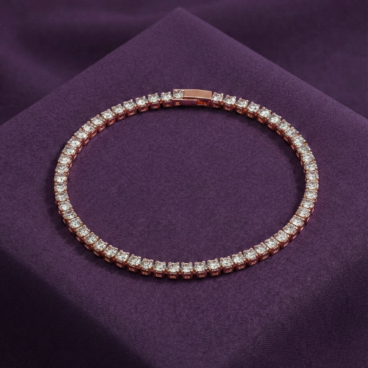 Timeless Luxe Tennis Bracelet jewellery product view 6