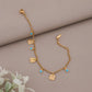 Celestial Clover Nazar Gold Bracelet jewellery product view 7