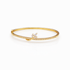 Flutter Butterfly Zircon Gold Kada jewellery product view 1