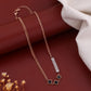 Clover Black Necklace jewellery product view 5