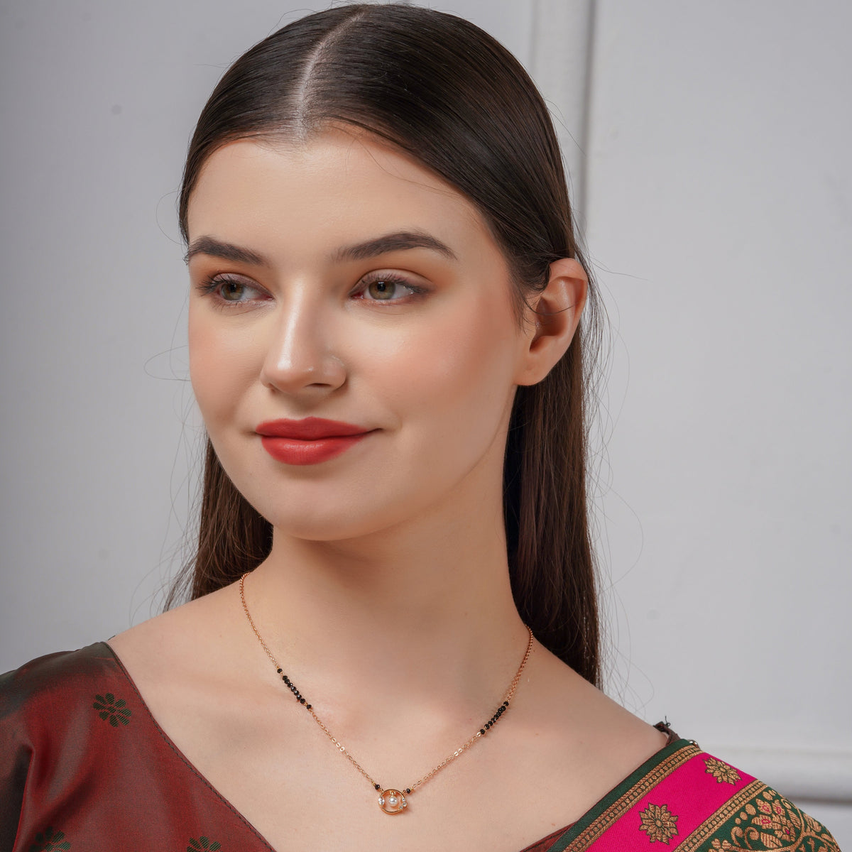 Diyela Pearl Mangalsutra jewellery product view 6
