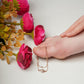 Crystal Bloom Dainty Anklet jewellery product view 4