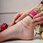 Golden Pulse Minimal Anklet jewellery product view 1