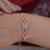 Cubic Zirconia Adjustable Slider Bracelet jewellery product view 1