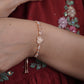 Zircon Heart Slider Bracelet jewellery product view 2