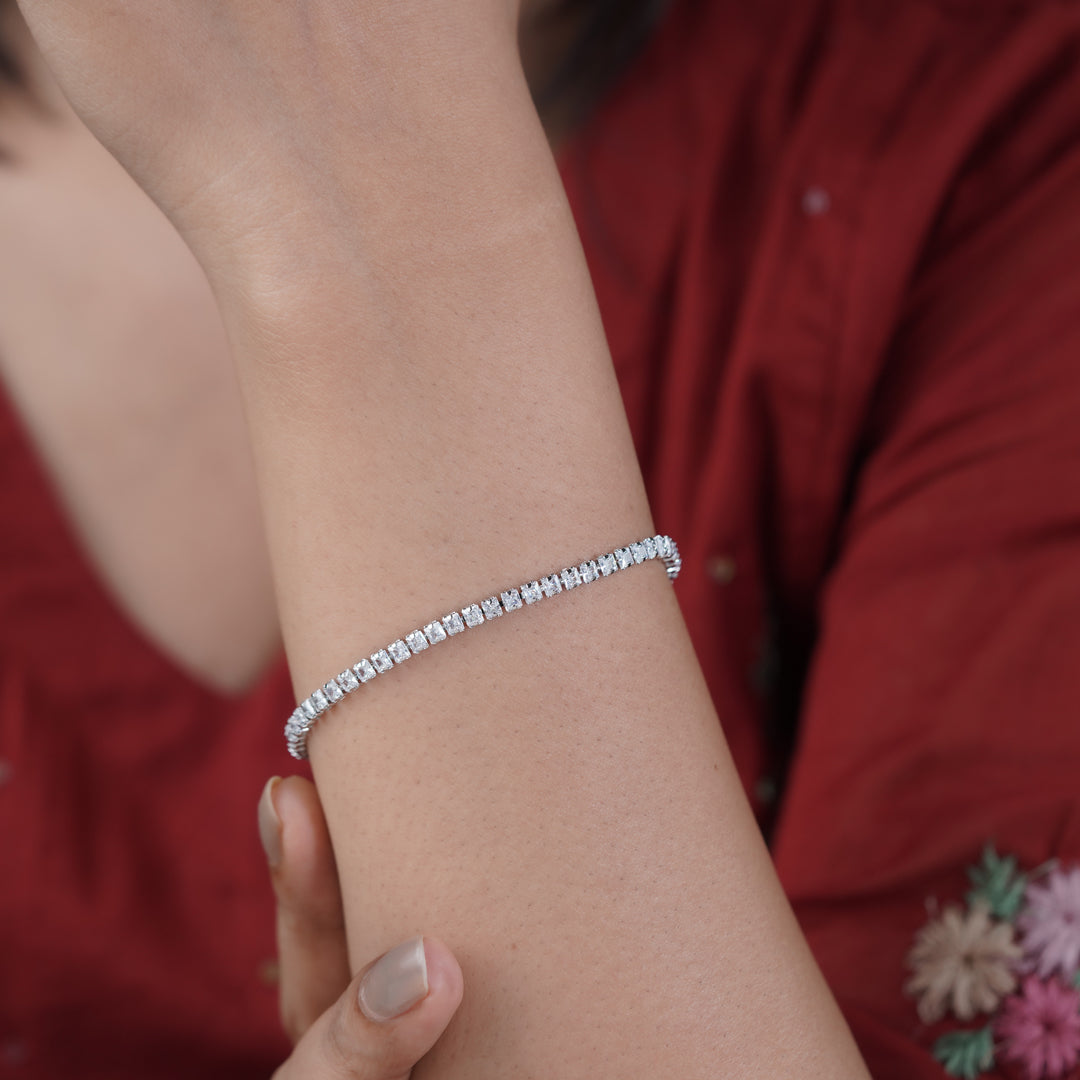 Timeless Luxe Tennis Bracelet jewellery product view 10